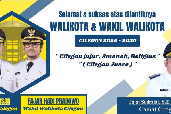Bupati dan Wakil Bupati Cilegon Periode 2025-2030