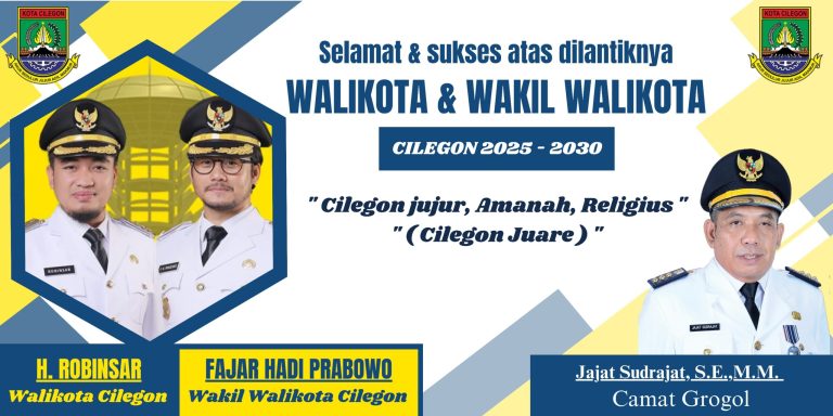Bupati dan Wakil Bupati Cilegon Periode 2025-2030